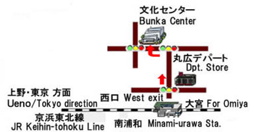 文化センター地図